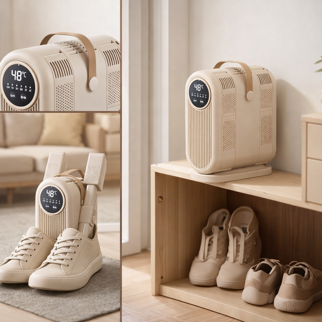 Tehokas kenkäkuivain