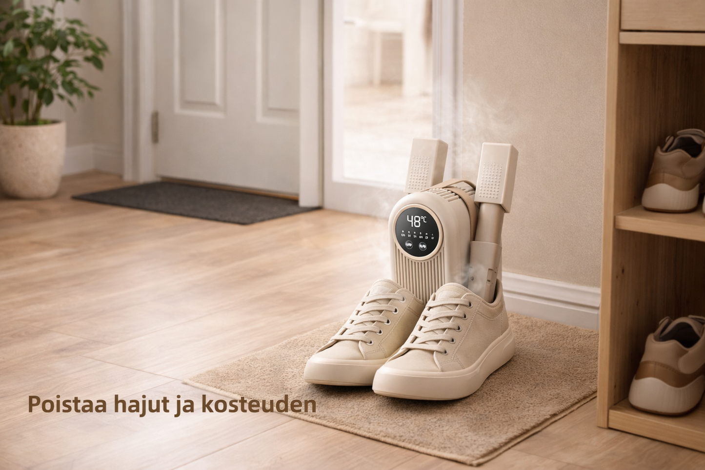 Tehokas kenkäkuivain